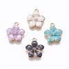 Alloy Enamel Pendants ENAM-L017-A-1