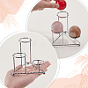 Alloy Crystal Ball Holders ODIS-WH0078-97P-3