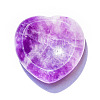 Natural Lepidolite Heart Worry Stone for Reiki Balancing PW-WG62388-16-1