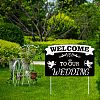 Plastic Yard Signs Display Decorations DIY-WH0248-006-6