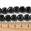 Natural Black Tourmaline Beads Strands G-H005-C12-01-5