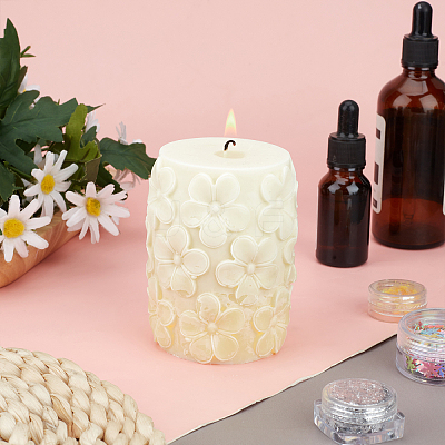 Column with Round DIY Candle Silicone Molds DIY-WH0265-61-1