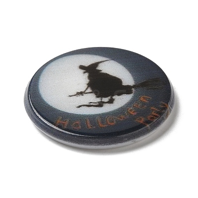 Halloween Series Acrylic Cbabochons OACR-M012-09-1