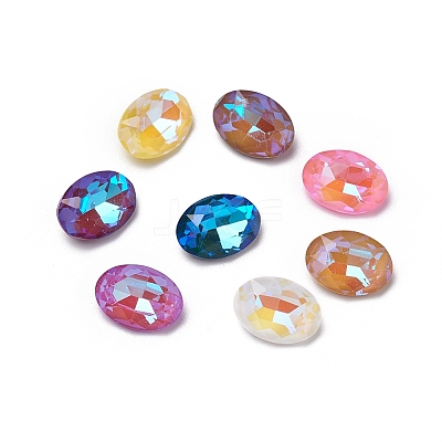 Glass Rhinestone Cabochons RGLA-I002-A03-1