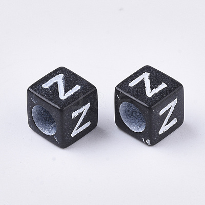 Opaque Acrylic Beads X-MACR-S299-054A-1