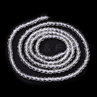 Transparent Glass Beads Strands GLAA-H021-04-29-1