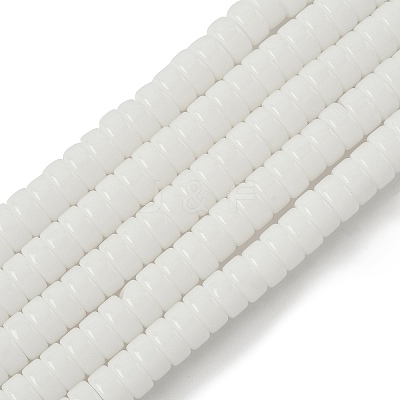 Opaque Glass Beads Strands GLAA-I060-01K-1
