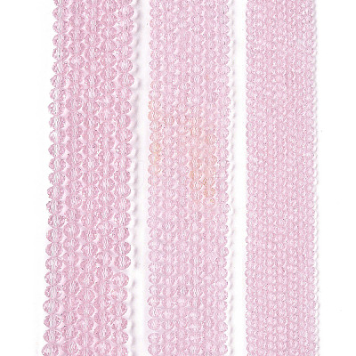 Glass Beads Strands EGLA-A034-T6mm-D10-1