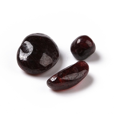 Natural Garnet Chip Beads G-O103-15S-1