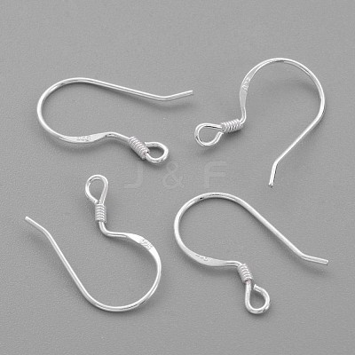 Sterling Silver Earring Hooks STER-G011-15-1