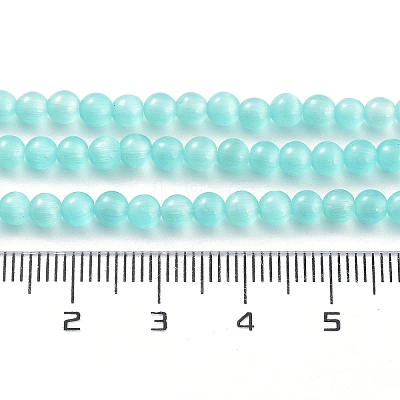 Cat Eye Beads Strands CE-F022-4mm-14-1