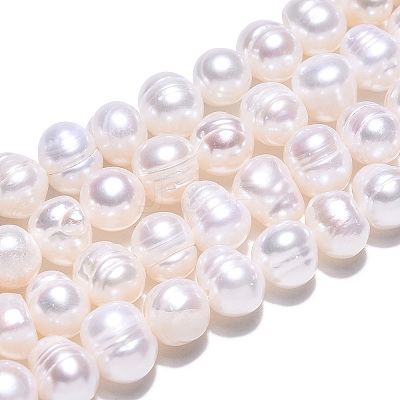 Natural Cultured Freshwater Pearl Beads Strands PEAR-N013-05K-1