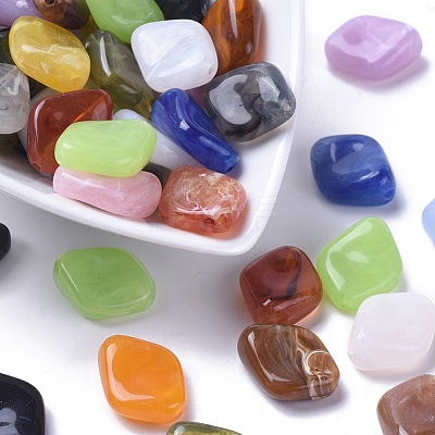 Acrylic Beads X-PGB278Y-1