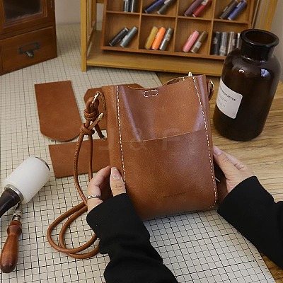 DIY Knitting Portable & Shoulder Tote Bags Set PW-WGDEA75-02-1