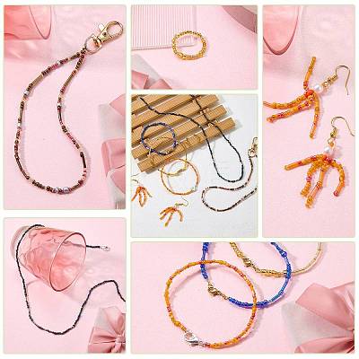 200G Electroplate Glass Seed Beads GLAA-SZ0002-17C-1