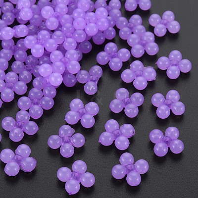 Transparent Acrylic Beads MACR-S373-02E-04-1