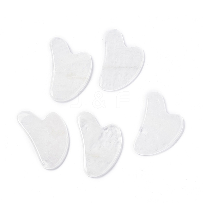 Natural Quartz Crystal Gua Sha Boards G-S336-57K-1