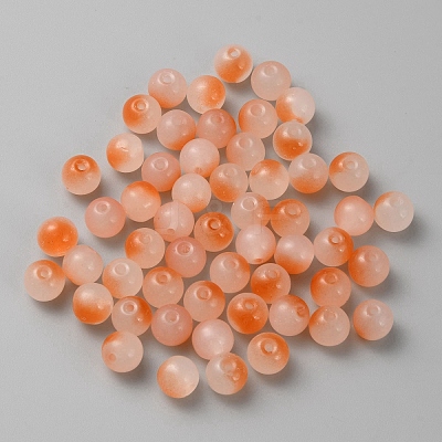Two Tone Glass Beads GLAA-CJC0001-19D-1