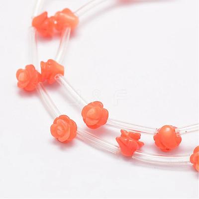 Natural Red Aventurine Beads G-O156-A-03A-1