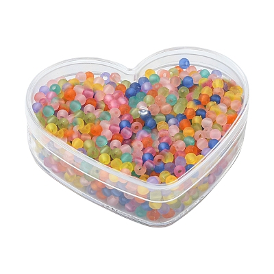 31g Frosted Transparent Acrylic Beads MACR-FS0001-37-1
