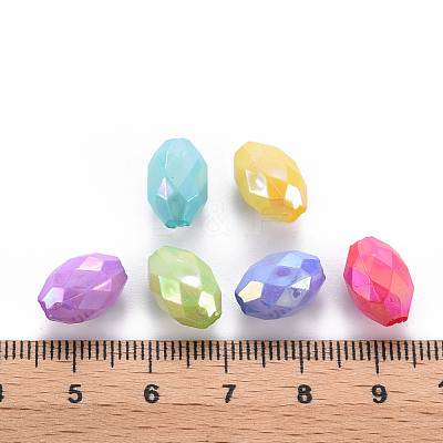 Opaque Acrylic Beads TACR-S153-32I-1