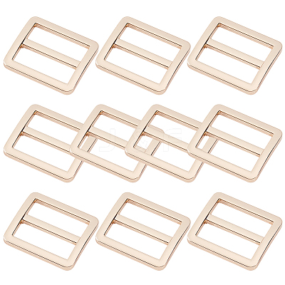 10Pcs Alloy Rectangle Buckles FIND-CY0001-97KCG-1