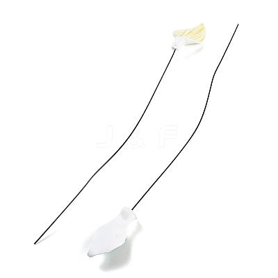 Ceramic Leaf Stems with Iron Stem PR-CBAD4A8-04-1