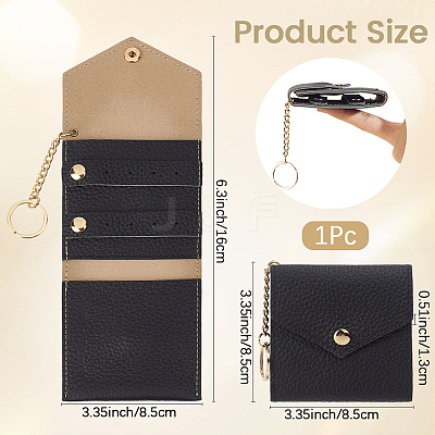 1Pc Cowhide Travel Jewelry Storage Pouches ABAG-CL0001-60A-1