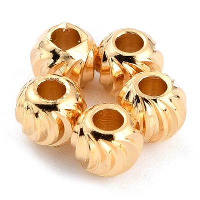 Brass Beads KK-O133-315D-G-1