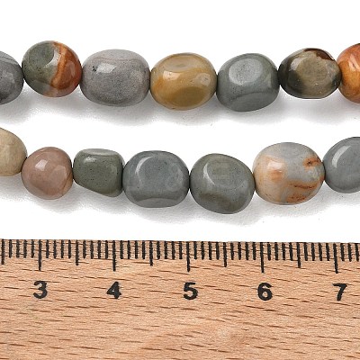 Natural Alashan Agate Beads Strands G-C286-A10-1
