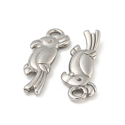 304 Stainless Steel Pendants STAS-N103-90P-1