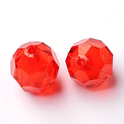 Transparent Acrylic Beads TACR-S113-20mm-15-1