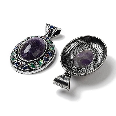 Natural Amethyst Pendants FIND-A041-01AS-05-1