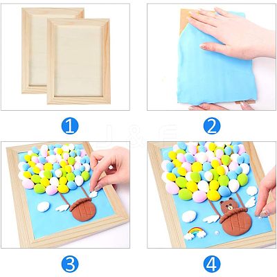 Wooden Painting Frames LS-TOOL-WH0118-18-1