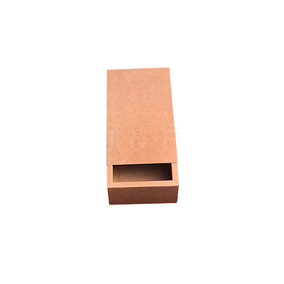 Kraft Paper Folding Box CON-WH0010-02B-A-1