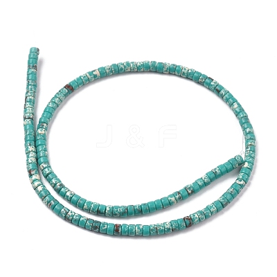 Synthetic Imperial Jasper Beads Strands G-F631-A24-02-1