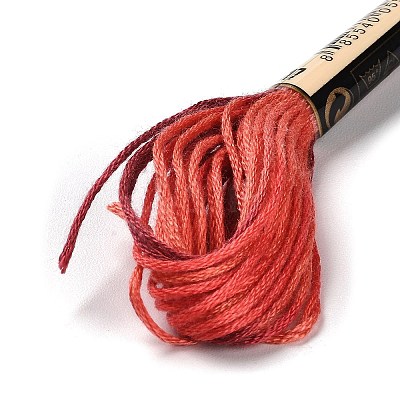 10 Skeins 6-Ply Polyester Embroidery Floss OCOR-K006-A37-1