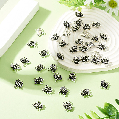 Tibetan Styles Alloy Connector Charms FIND-TADJ0001-10A-1