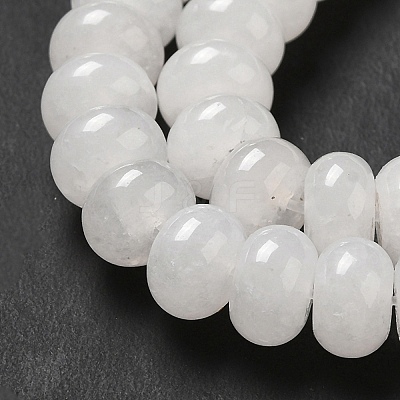 Natural White Jade Beads Strands G-D481-17A-1