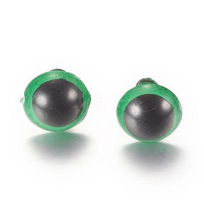 Craft Plastic Doll Eyes Stuffed Toy Eyes X-DIY-R039-12mm-06-1