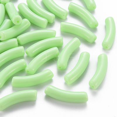 Opaque Acrylic Beads X-MACR-S372-002B-S028-1