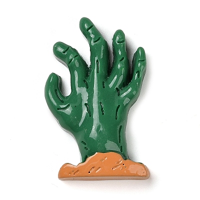 Devil Hand Halloween Opaque Resin Decoden Cabochons RESI-R446-01R-1