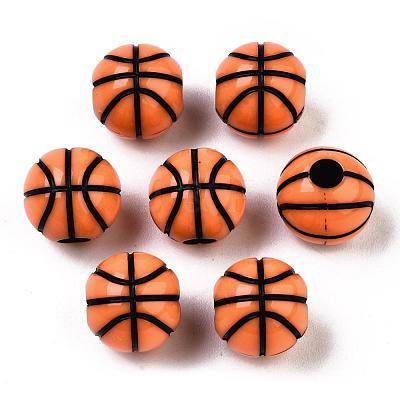 Craft Style Acrylic Beads X-MACR-T023-12A-1