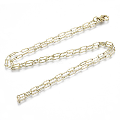 Brass Paperclip Chains MAK-S072-10A-MG-1