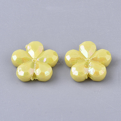 Opaque Acrylic Beads X-MACR-S299-006-1