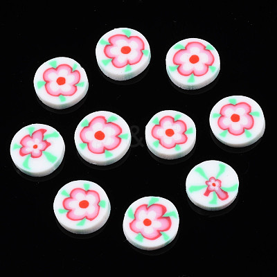 Handmade Polymer Clay Cabochons CLAY-N006-54-1