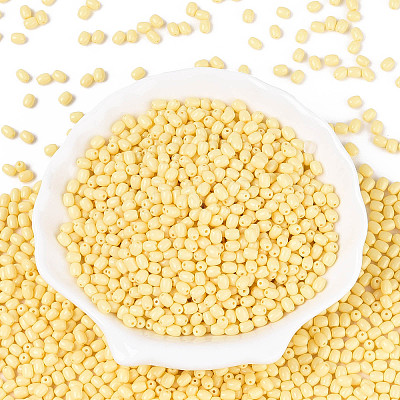 Baking Paint Glass Seed Beads SEED-N007-29G-1