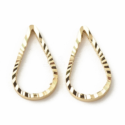 Brass Linking Rings KK-F831-017A-G-RS-1