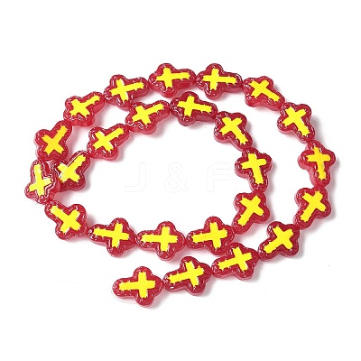 Baking Paint Glass Enamel Beads BLOW-D300-06N-1