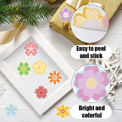 1Roll Self Adhesive Paper Sealing Stickers DIY-SP0005-93-1
